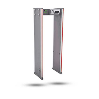 Arco detector de metal ZKTeco 18 zonas D3180 - vista frontal